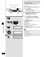 Предварительный просмотр 20 страницы Panasonic SAAK200 - MINI-HES/W CD PLAYER Operating Instructions Manual