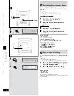 Предварительный просмотр 22 страницы Panasonic SAAK200 - MINI-HES/W CD PLAYER Operating Instructions Manual