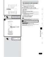 Предварительный просмотр 23 страницы Panasonic SAAK200 - MINI-HES/W CD PLAYER Operating Instructions Manual