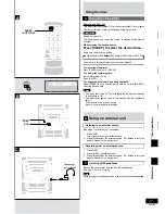 Предварительный просмотр 27 страницы Panasonic SAAK200 - MINI-HES/W CD PLAYER Operating Instructions Manual