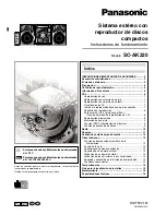 Preview for 17 page of Panasonic SAAK220 - MINI HES W/CD PLAYER Operating Instructions Manual