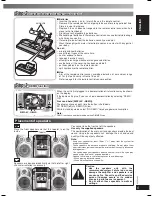 Preview for 5 page of Panasonic SAAK240 - HES SYSTEM Operating Instructions Manual