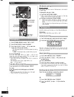 Preview for 12 page of Panasonic SAAK240 - HES SYSTEM Operating Instructions Manual