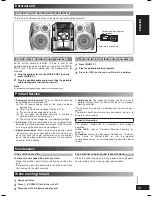 Preview for 15 page of Panasonic SAAK240 - HES SYSTEM Operating Instructions Manual