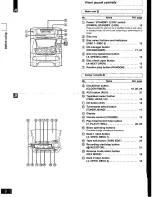 Preview for 8 page of Panasonic SAAK25 - MINI HES W/CD-P Operating Instructions Manual