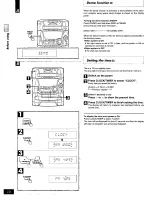 Preview for 10 page of Panasonic SAAK25 - MINI HES W/CD-P Operating Instructions Manual