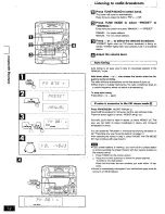 Preview for 12 page of Panasonic SAAK25 - MINI HES W/CD-P Operating Instructions Manual