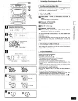 Preview for 13 page of Panasonic SAAK25 - MINI HES W/CD-P Operating Instructions Manual