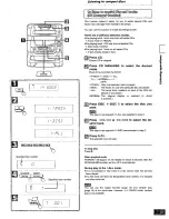 Preview for 17 page of Panasonic SAAK25 - MINI HES W/CD-P Operating Instructions Manual