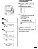 Preview for 27 page of Panasonic SAAK25 - MINI HES W/CD-P Operating Instructions Manual