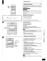 Preview for 31 page of Panasonic SAAK25 - MINI HES W/CD-P Operating Instructions Manual