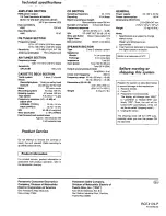 Preview for 36 page of Panasonic SAAK25 - MINI HES W/CD-P Operating Instructions Manual