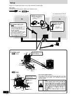 Предварительный просмотр 6 страницы Panasonic SAAK320 - MINI HES W/CD PLAYER Operating Instructions Manual