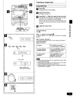 Preview for 15 page of Panasonic SAAK47 - MINI HES W/CD-PLAYER Operating Instructions Manual