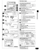 Preview for 19 page of Panasonic SAAK47 - MINI HES W/CD-PLAYER Operating Instructions Manual