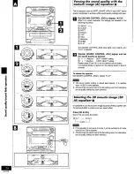 Preview for 26 page of Panasonic SAAK47 - MINI HES W/CD-PLAYER Operating Instructions Manual