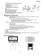 Preview for 3 page of Panasonic SAAK47 - MINI HES W/CD-PLAYER Service Manual