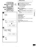 Предварительный просмотр 13 страницы Panasonic SAAK57 - MINI HES W/CD-P Operating Instructions Manual