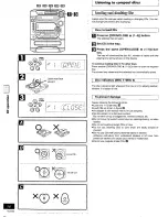 Предварительный просмотр 16 страницы Panasonic SAAK57 - MINI HES W/CD-P Operating Instructions Manual