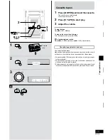 Preview for 15 page of Panasonic SAAK600 - MINI HES W/CD PLAYER Operating Instructions Manual