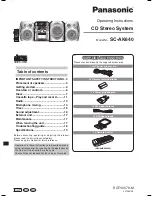 Panasonic SAAK640 - HES SYSTEM Operating Instructions Manual preview