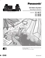 Preview for 1 page of Panasonic SAAK66 - MINI HES W/CD PLAYER Operating Instructions Manual