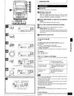 Preview for 13 page of Panasonic SAAK70 - MINI HES W/CD-P Operating Instructions Manual