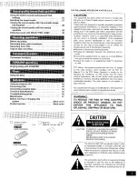 Предварительный просмотр 3 страницы Panasonic SAAK75 - MINI HES W/CD-P Operating Instructions Manual