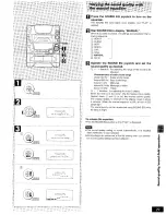 Предварительный просмотр 29 страницы Panasonic SAAK75 - MINI HES W/CD-P Operating Instructions Manual