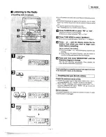 Предварительный просмотр 3 страницы Panasonic SAAK90 - MINI HES W/CD-P Instructions Manual