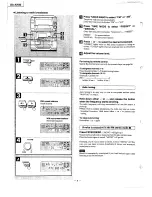 Предварительный просмотр 4 страницы Panasonic SAAK90 - MINI HES W/CD-P Instructions Manual