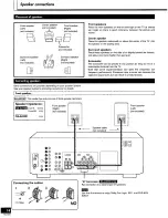 Preview for 14 page of Panasonic SAAX730 - RECEIVER Operating Instructions Manual