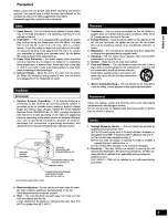 Предварительный просмотр 3 страницы Panasonic SAAX920 - RECEIVER Operating Manual