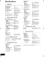 Preview for 42 page of Panasonic SABTT268 Owner'S Manual