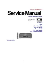 Panasonic SADA15 - RECEIVER Service Manual preview