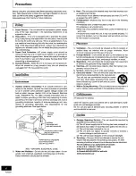 Предварительный просмотр 4 страницы Panasonic SADK1 - MINI HES W/CD Operating Instructions Manual