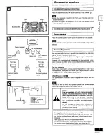 Предварительный просмотр 7 страницы Panasonic SADK1 - MINI HES W/CD Operating Instructions Manual