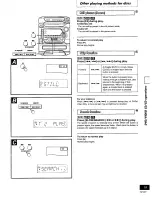 Предварительный просмотр 19 страницы Panasonic SADK1 - MINI HES W/CD Operating Instructions Manual