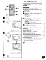 Предварительный просмотр 23 страницы Panasonic SADK1 - MINI HES W/CD Operating Instructions Manual