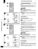 Предварительный просмотр 24 страницы Panasonic SADK1 - MINI HES W/CD Operating Instructions Manual