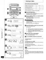 Предварительный просмотр 30 страницы Panasonic SADK1 - MINI HES W/CD Operating Instructions Manual