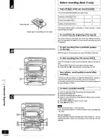 Предварительный просмотр 32 страницы Panasonic SADK1 - MINI HES W/CD Operating Instructions Manual