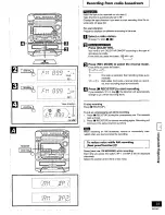 Предварительный просмотр 33 страницы Panasonic SADK1 - MINI HES W/CD Operating Instructions Manual