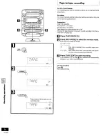 Предварительный просмотр 36 страницы Panasonic SADK1 - MINI HES W/CD Operating Instructions Manual