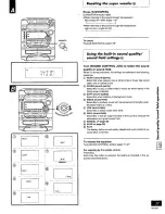 Предварительный просмотр 37 страницы Panasonic SADK1 - MINI HES W/CD Operating Instructions Manual