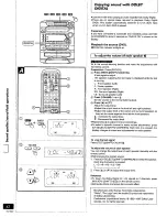 Предварительный просмотр 42 страницы Panasonic SADK1 - MINI HES W/CD Operating Instructions Manual