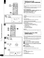 Предварительный просмотр 44 страницы Panasonic SADK1 - MINI HES W/CD Operating Instructions Manual