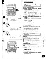 Предварительный просмотр 49 страницы Panasonic SADK1 - MINI HES W/CD Operating Instructions Manual