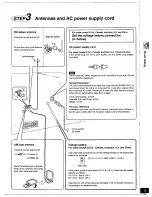 Preview for 9 page of Panasonic SADK10 - MINI CD/DVD CHANGER Operating Instructions Manual