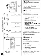 Preview for 12 page of Panasonic SADK10 - MINI CD/DVD CHANGER Operating Instructions Manual